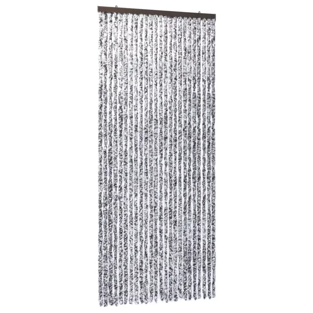 Insektenschutz-vorhang Braun Und Beige 100x220 Cm Chenille günstig online kaufen