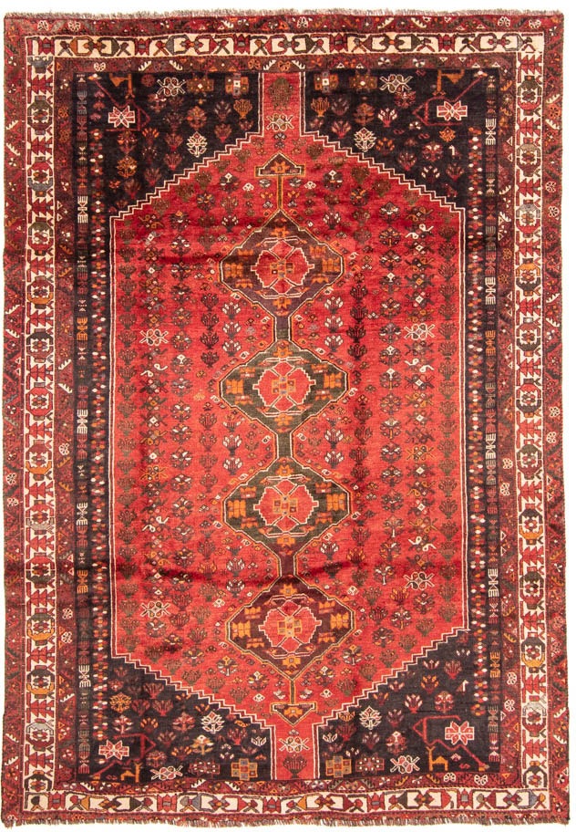 morgenland Orientteppich »Perser - Nomadic - 310 x 225 cm - dunkelrot«, rec günstig online kaufen