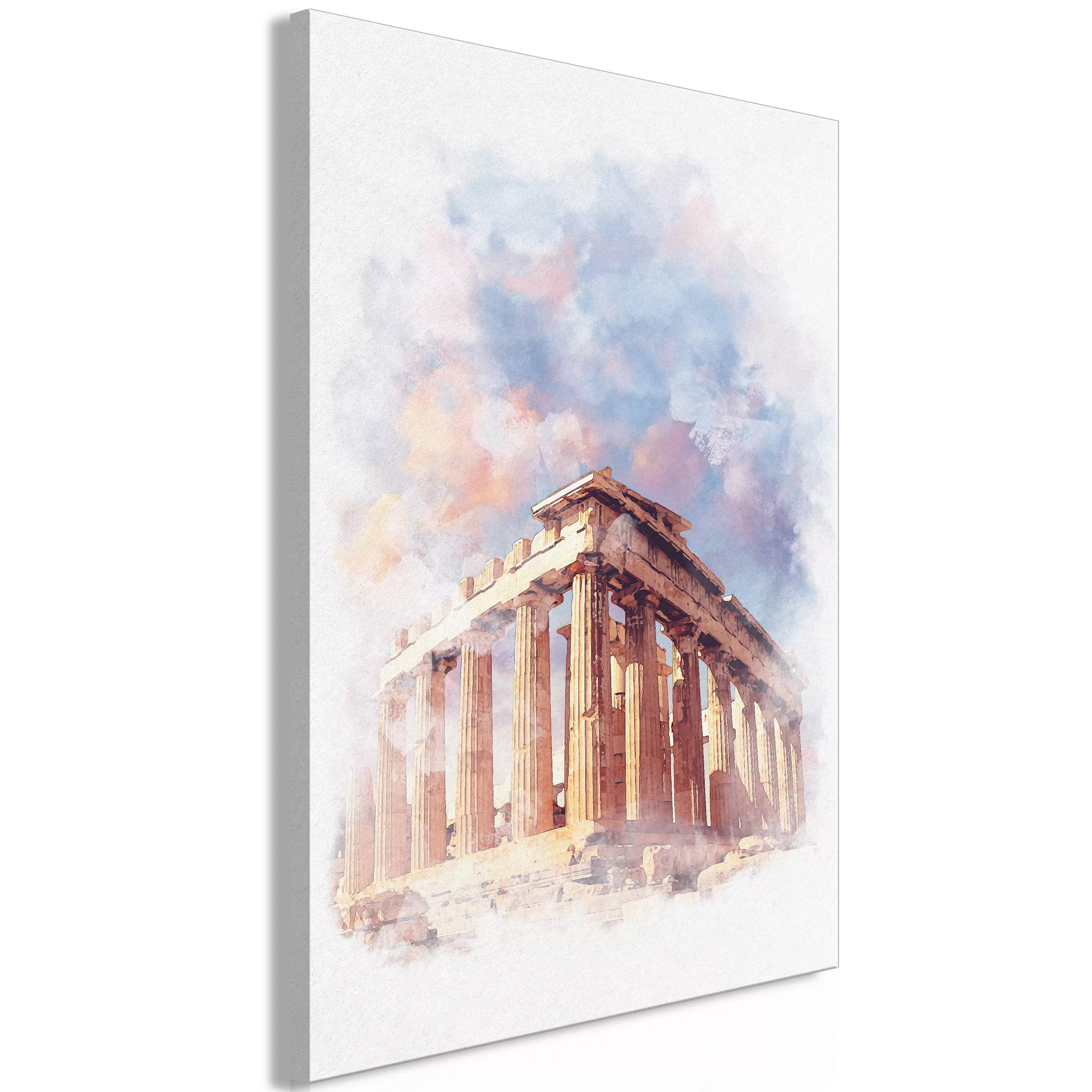 Wandbild - Painted Parthenon (1 Part) Vertical günstig online kaufen