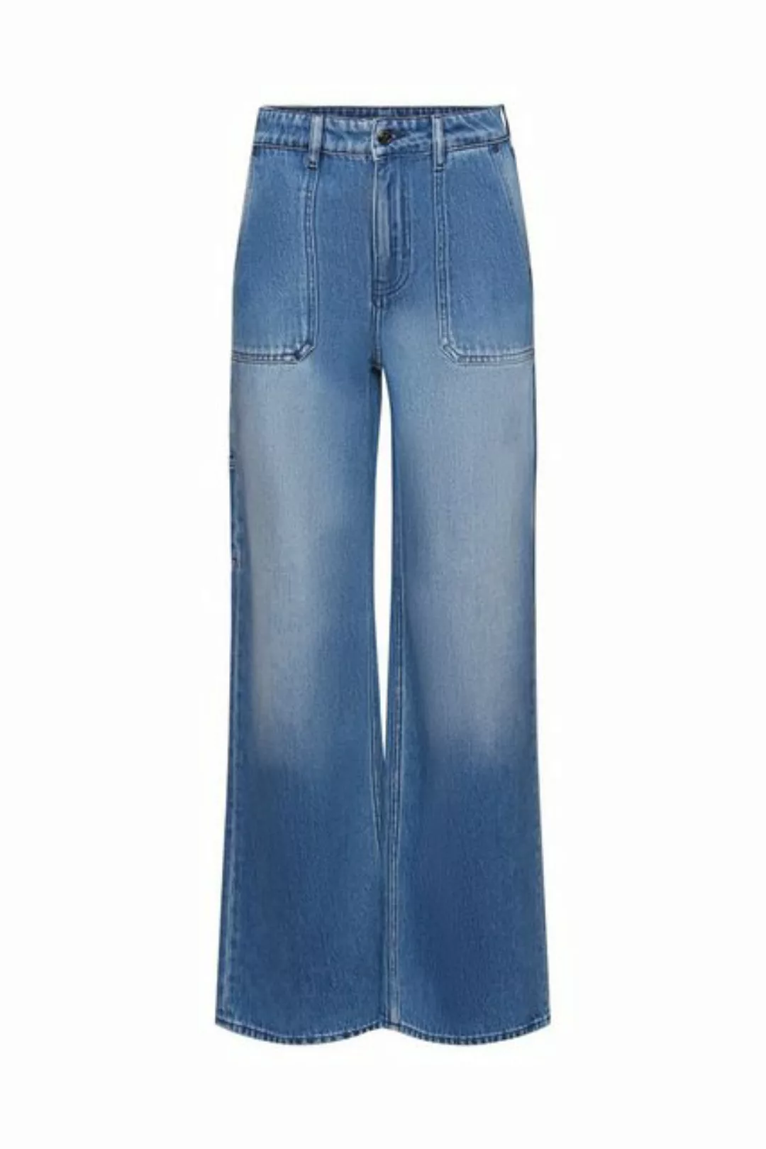 Esprit High-waist-Jeans High-Rise-Jeans im Carpenter Fit günstig online kaufen