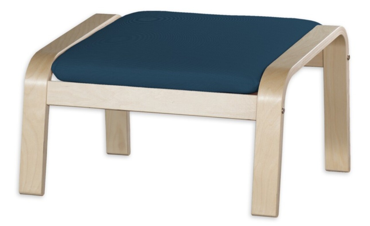 Bezug für Poäng Hocker, marinenblau , Hocker Poäng, Cotton Panama (702-48) günstig online kaufen