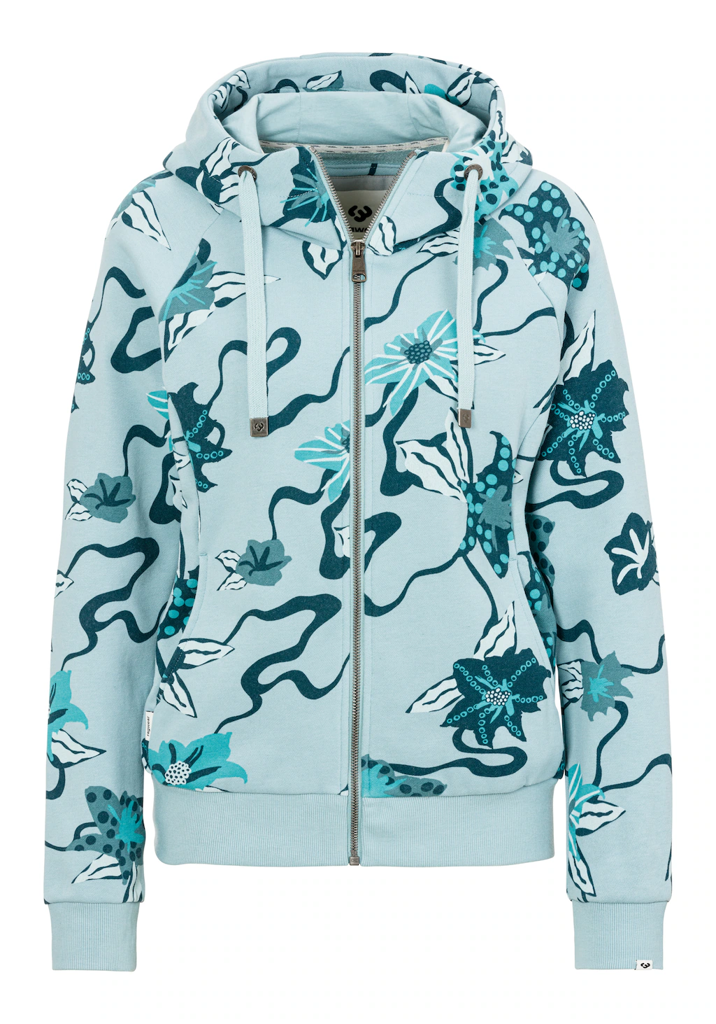 Ragwear Sweatjacke "FLLAWIA PRINT" günstig online kaufen