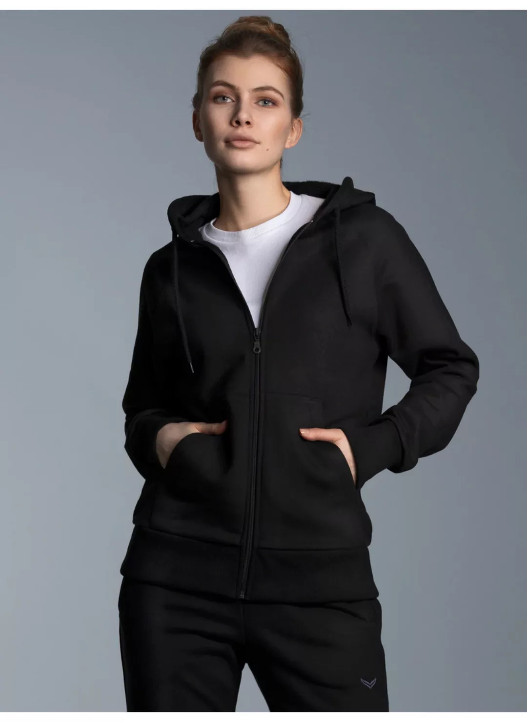 Trigema Sweatjacke "TRIGEMA Sweatjacke mit Kapuze" günstig online kaufen