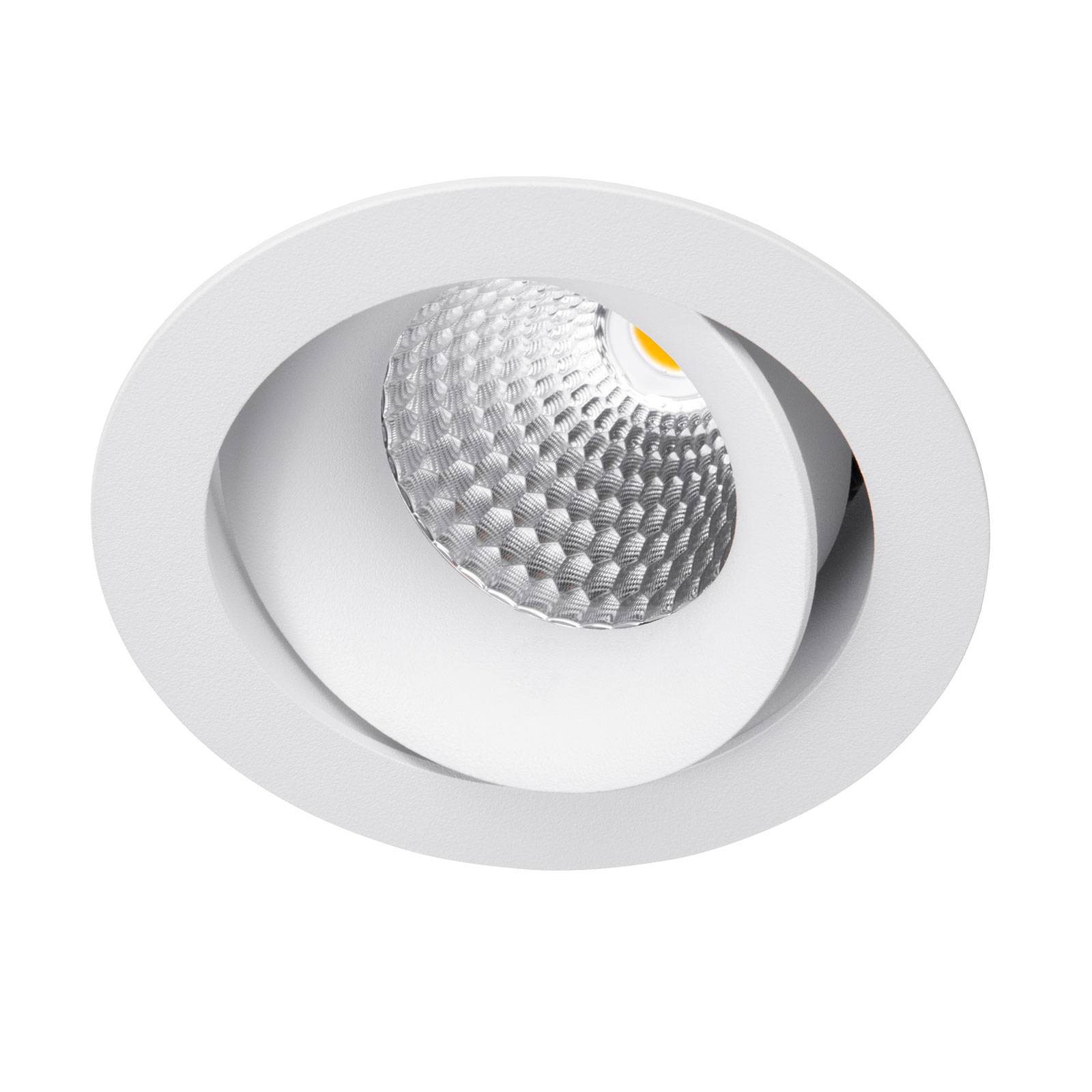 LED-Einbaustrahler Carda Piccolo, weiß, 18 Grad günstig online kaufen