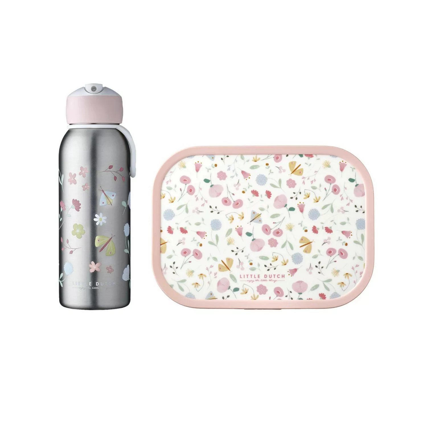 Mepal Campus Lunchset 2-teilig aus Thermoflasche und Brotdose Flowers & But günstig online kaufen