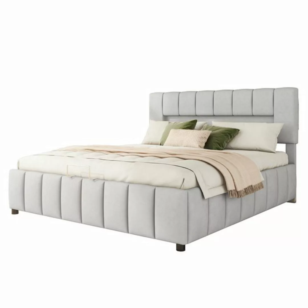 OKWISH Polsterbett Doppelbett, Familienbett, Plattformbett Daybed Gästebett günstig online kaufen