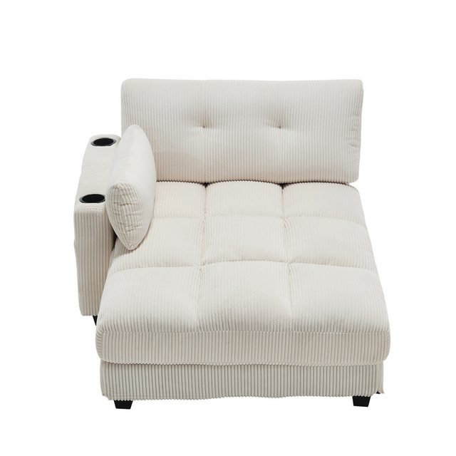 OKWISH Schlafsofa Modernes Schlafsofa,Loungesofa,Schlafsofa, aus Samt mit B günstig online kaufen