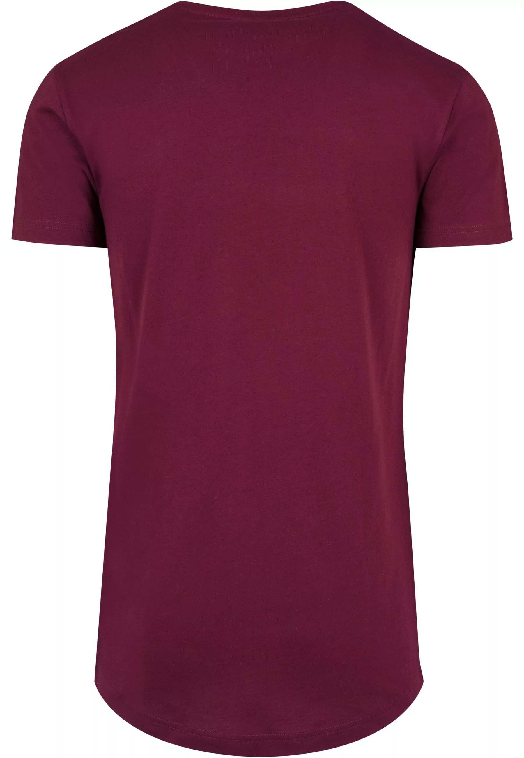 URBAN CLASSICS Kurzarmshirt "Urban Classics Herren Shaped Long Tee" günstig online kaufen