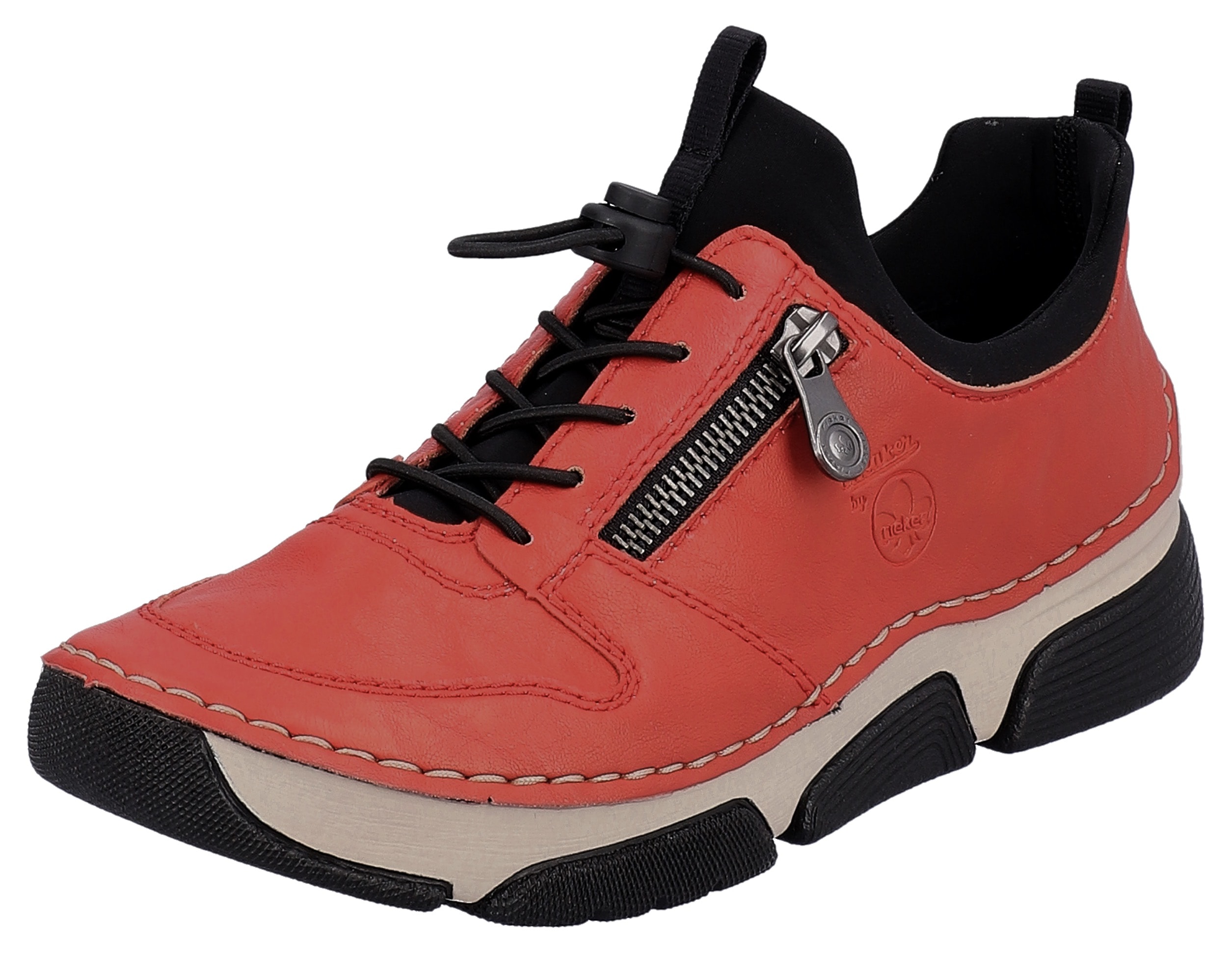 Rieker Slip-On Sneaker, Schlupfschuh, Halbschuh, Freizeitsneaker, Gummizug, günstig online kaufen