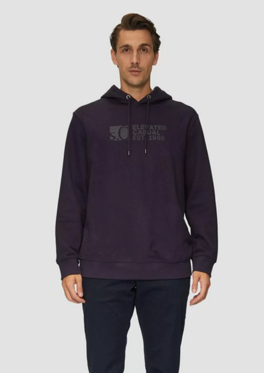 s.Oliver Hoodie aus Baumwollmischung günstig online kaufen