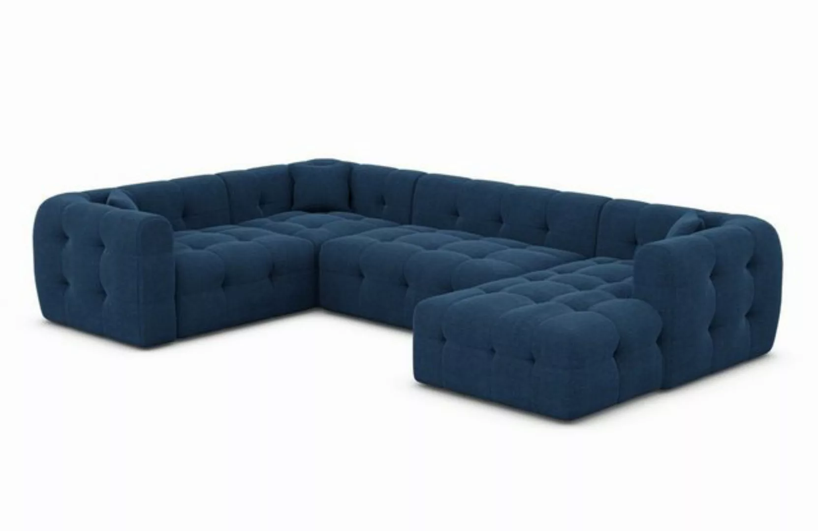 Sofa Dreams Wohnlandschaft Polster Sofa Lounge Wohnlandschaft Couch Stoff S günstig online kaufen