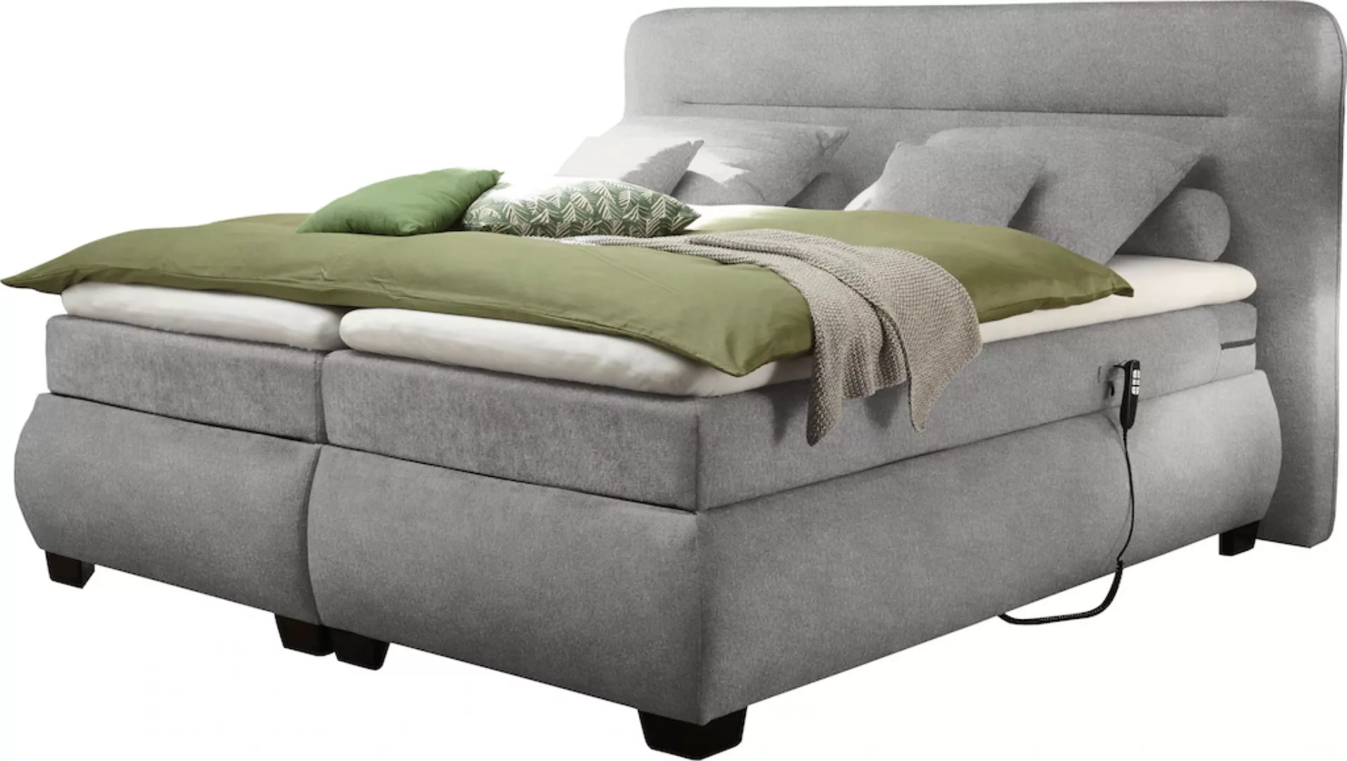 ED EXCITING DESIGN Boxspringbett "Evolution", inkl. Motor und Topper günstig online kaufen
