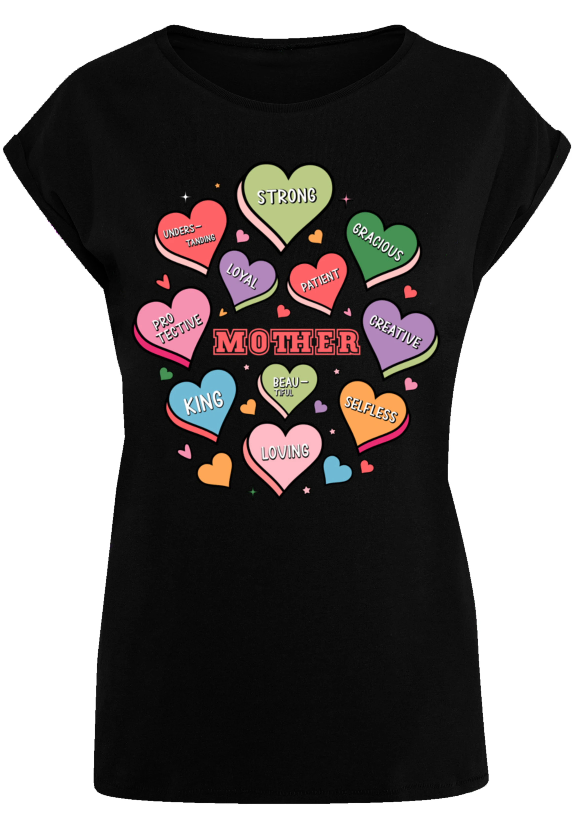 F4NT4STIC T-Shirt "Muttertag Mama Herzen", Premium Qualität günstig online kaufen