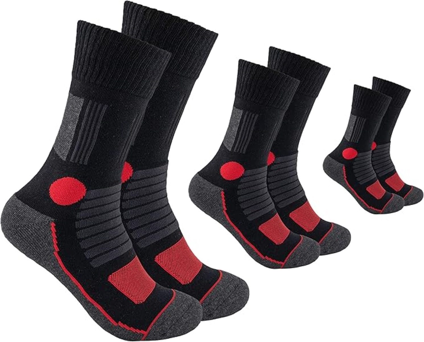 FOOTNOTE Wandersocken Aldington (3-Paar) ergonomische Spezialzonen, günstig online kaufen