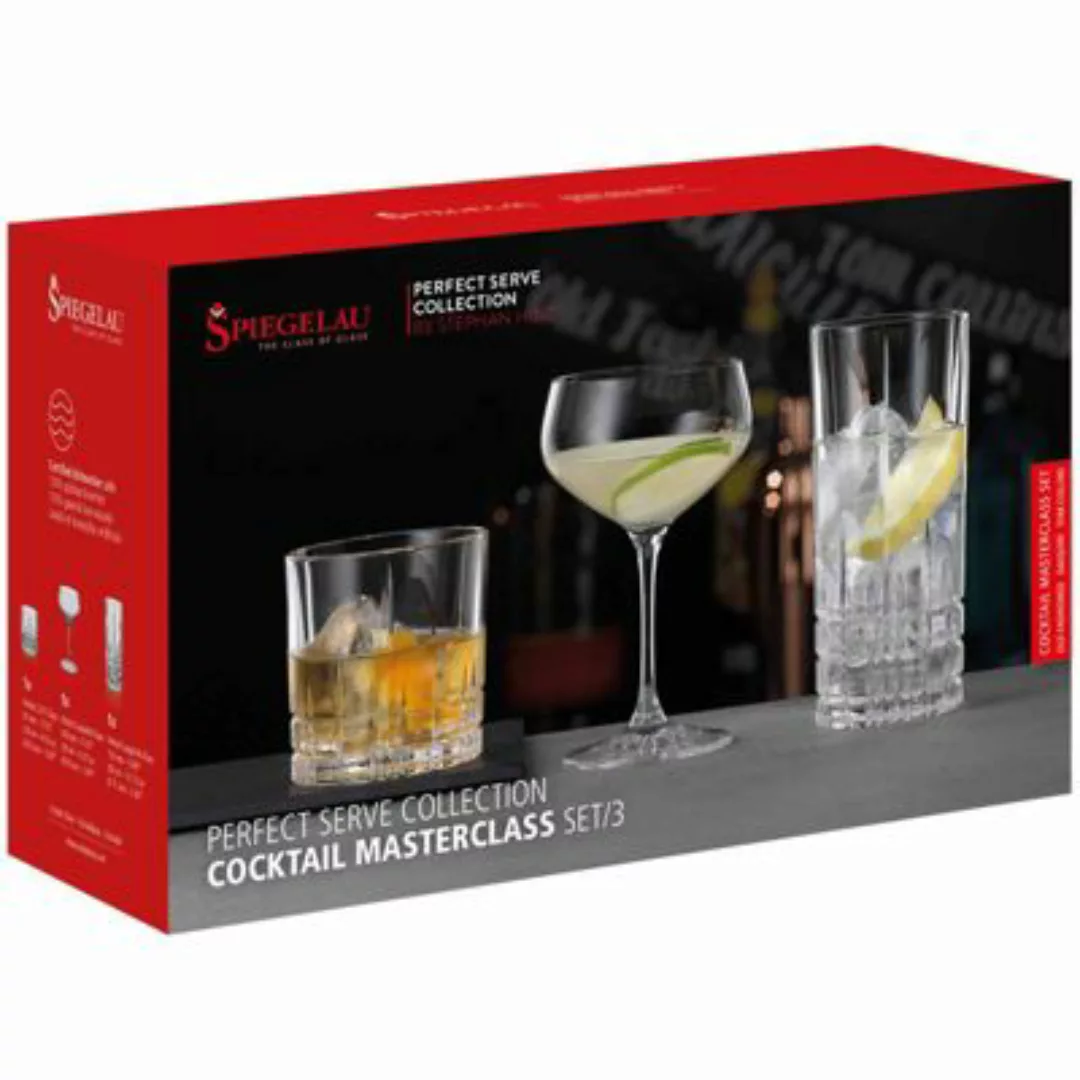 SPIEGELAU Perfect Serve Collection Cocktail Masterclass Set 3-teilig Cockta günstig online kaufen