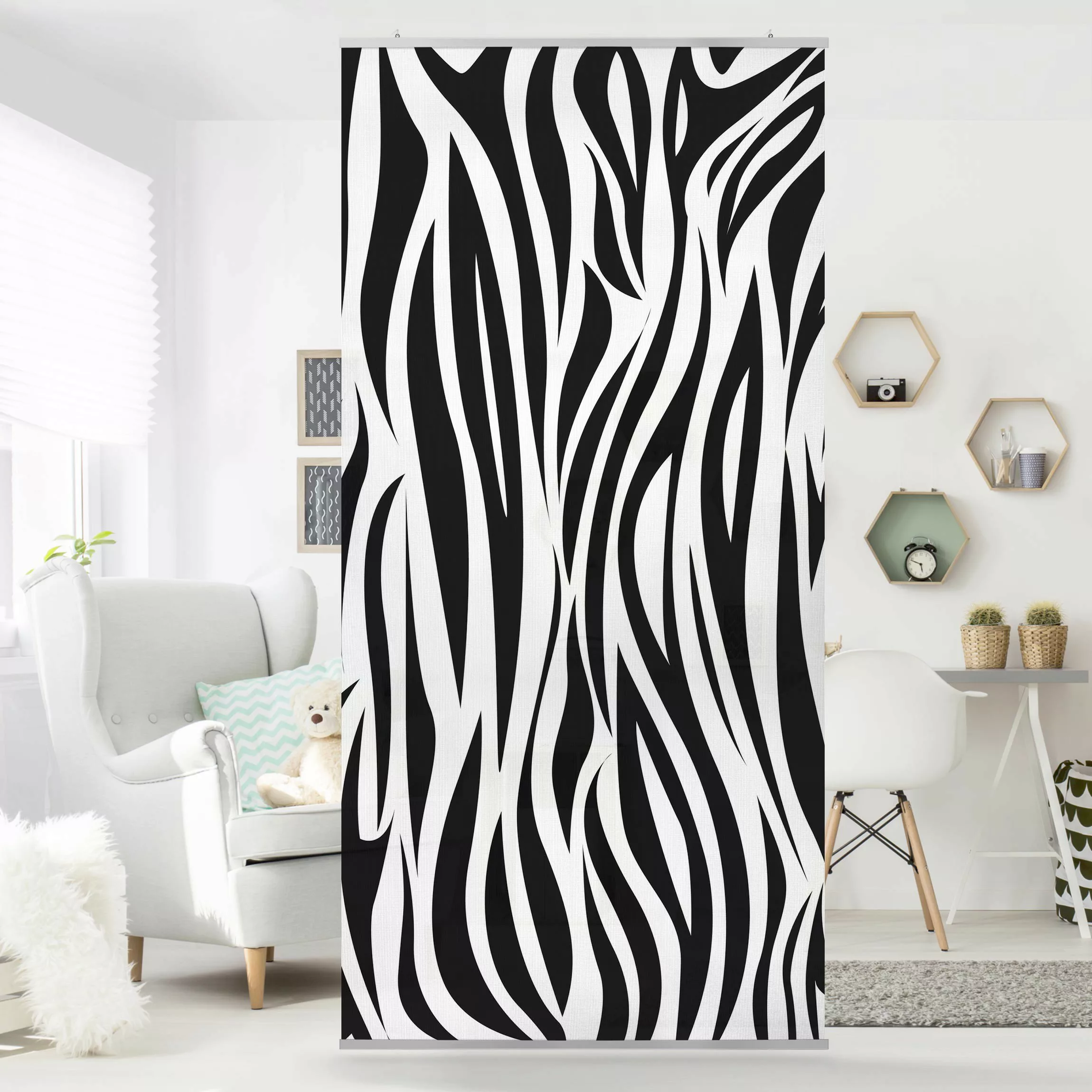 Raumteiler Tiere Zebra Pattern günstig online kaufen