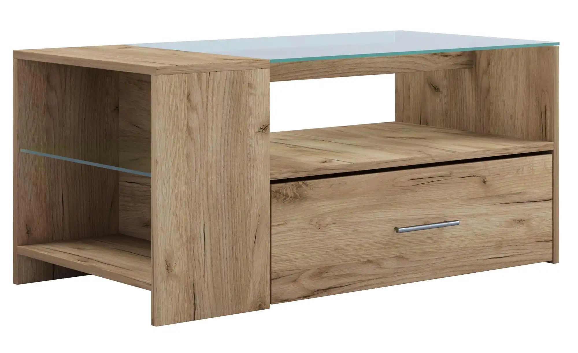 VCM Couchtisch "VCM Holz Couchtisch mit ESG-Sicherheitsglas  Sofatisch mit günstig online kaufen