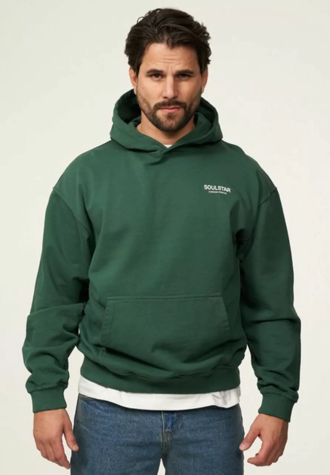 SOULSTAR Hoodie S2TSU Herren Heavy Oversize Hoodie Kapuzenpullover Sweatshi günstig online kaufen