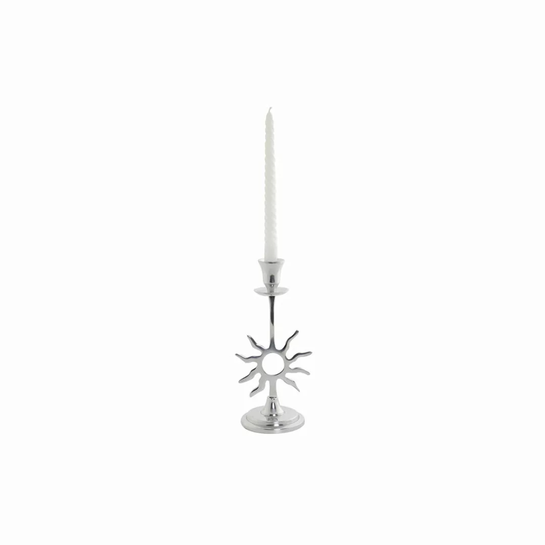 Kerzenleuchter Dkd Home Decor Silberfarben Stern Aluminium (12.5 X 10.5 X 2 günstig online kaufen
