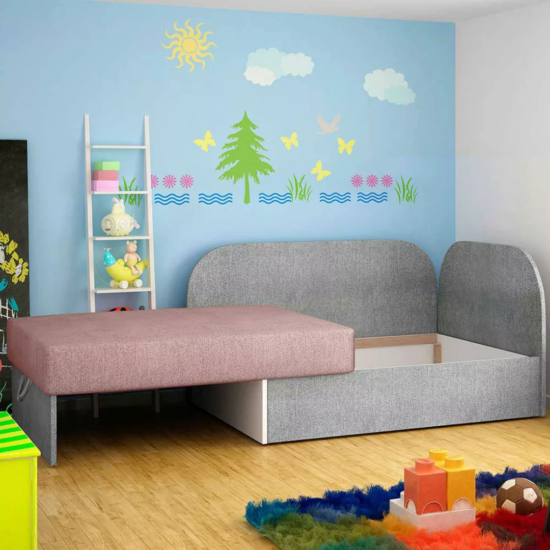 Ecksofa Couch mit Armlehne und Schlaffunktion günstig online kaufen