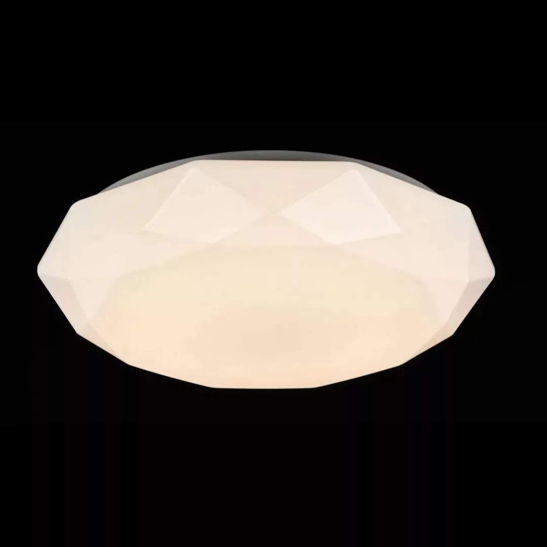 LED Deckenleuchte Crystallize in Weiß 40W 2800lm günstig online kaufen