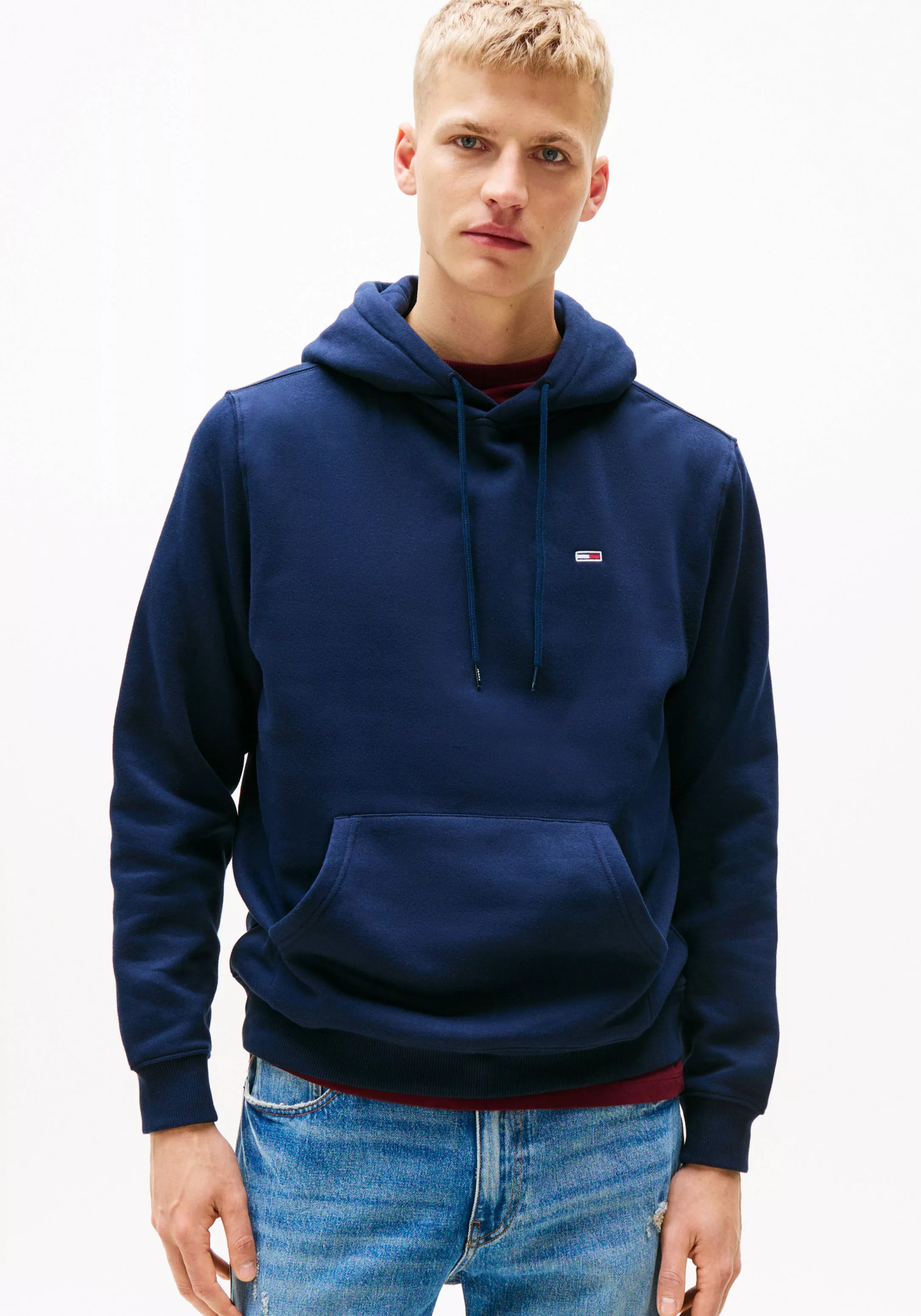 Tommy Jeans Sweatshirt "TJM REG S FLAG HOODIE", mit bestickten Markenlogo a günstig online kaufen