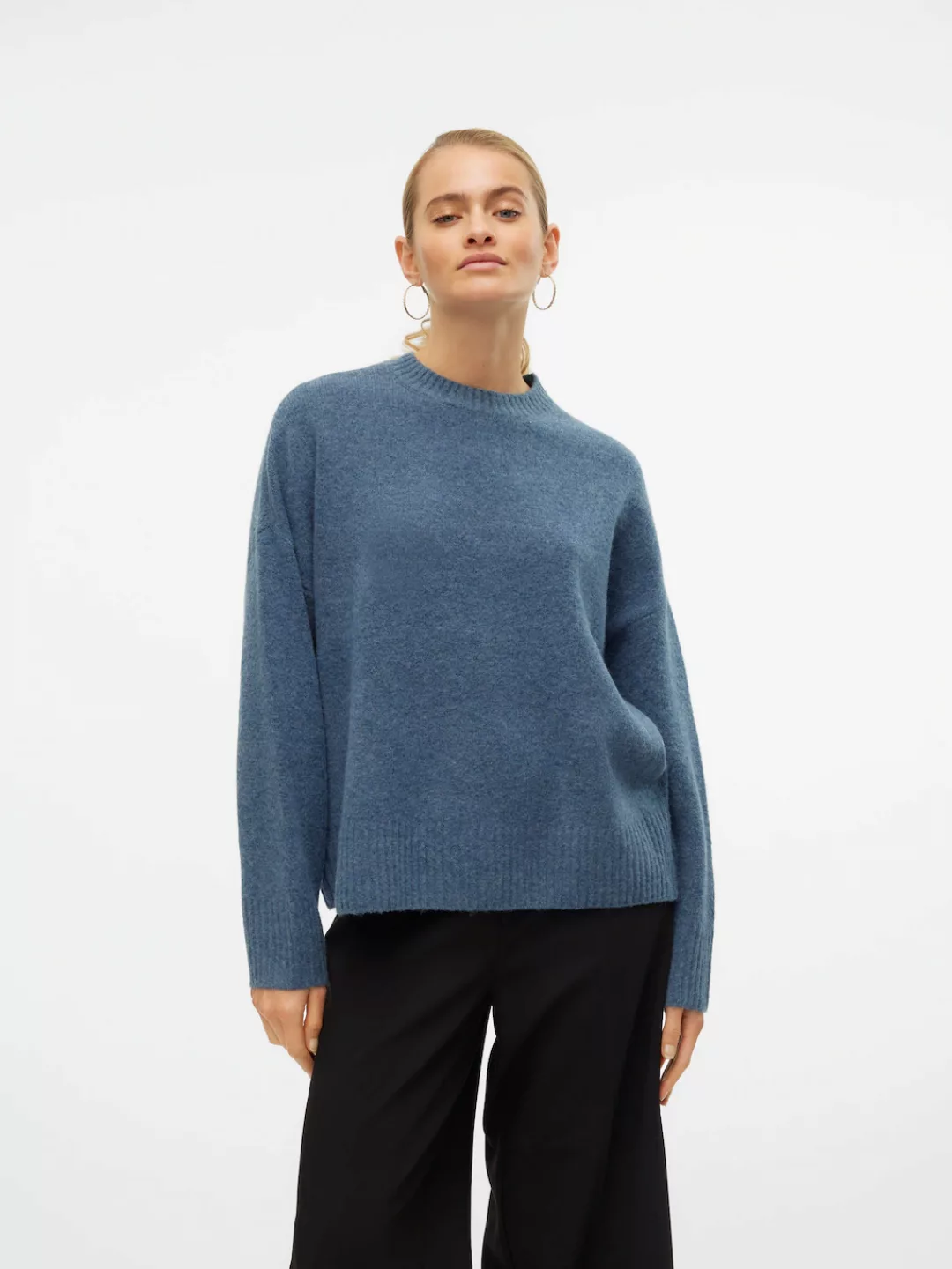 Vero Moda Strickpullover VMBOOM LS O-NECK PULLOVER GA NOOS günstig online kaufen