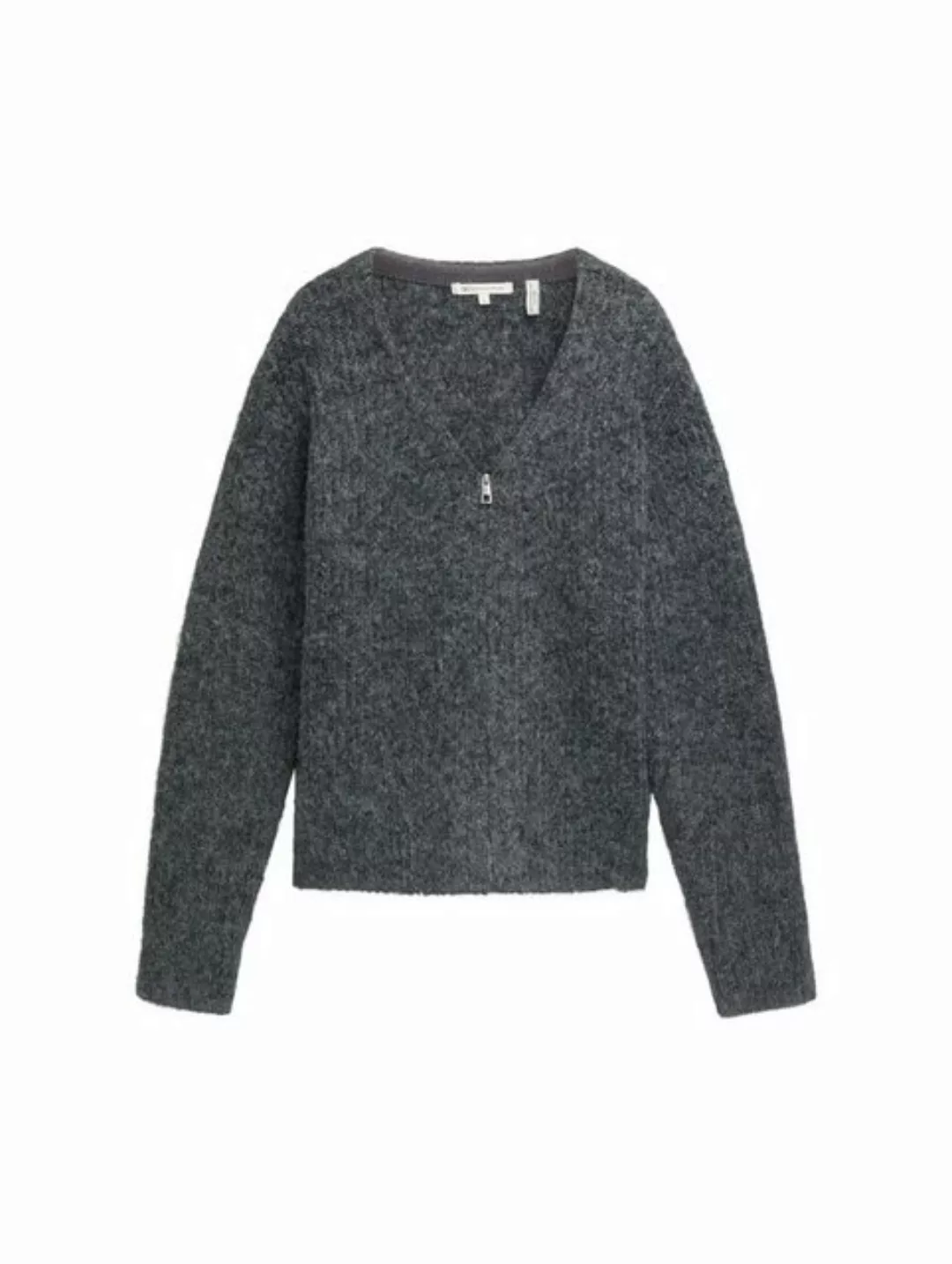 TOM TAILOR Denim Cardigan in Melange Optik günstig online kaufen