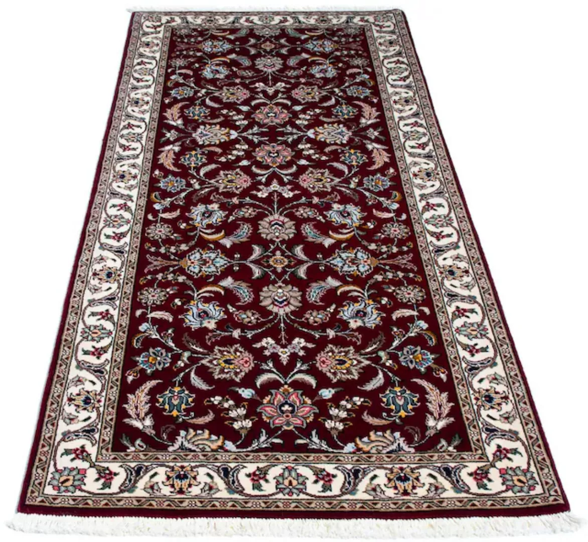 morgenland Orientteppich »Perser - Täbriz - Royal - 205 x 88 cm - dunkelrot günstig online kaufen