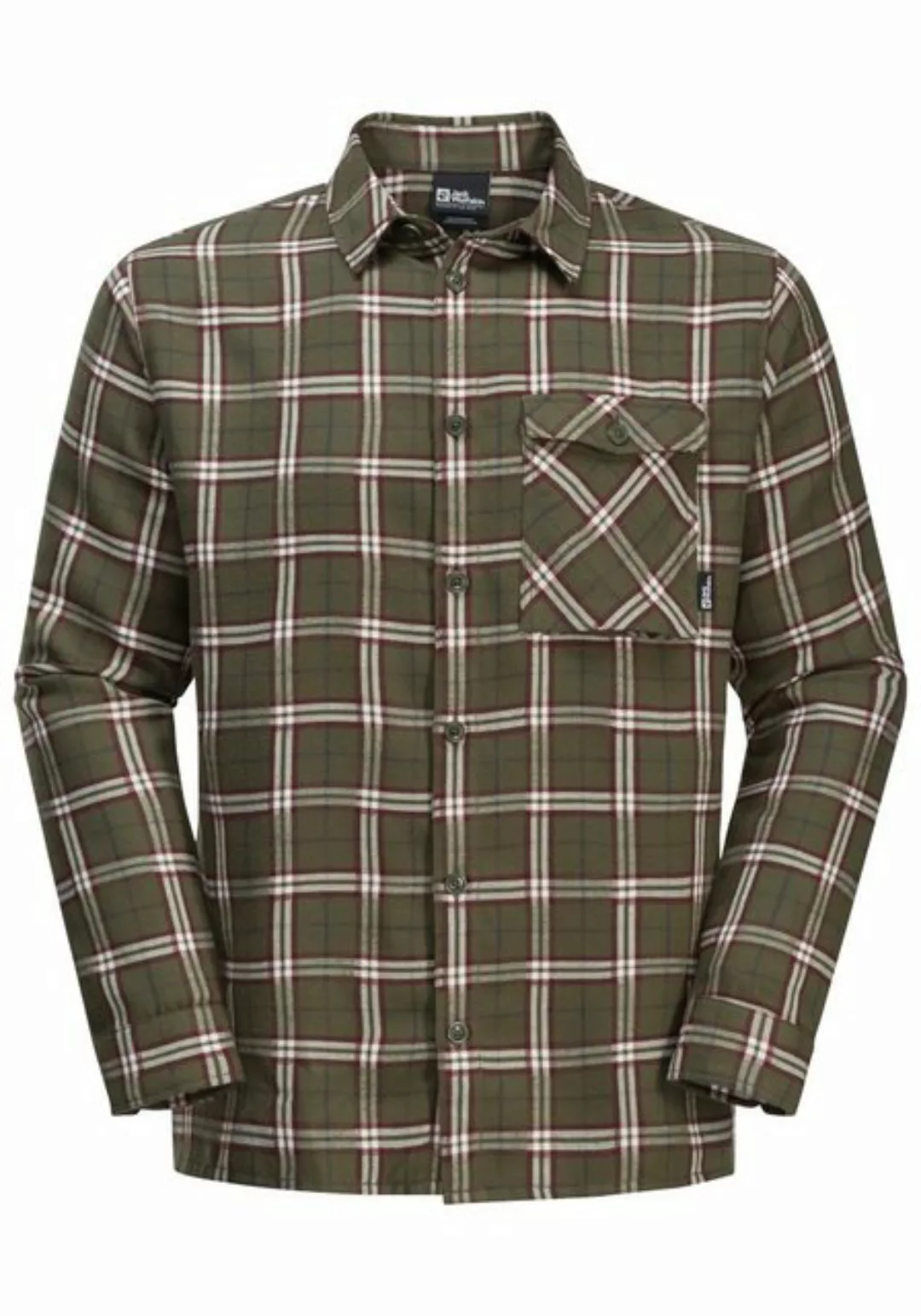 Jack Wolfskin Flanellhemd "MORGENLUFT SHIRT M" günstig online kaufen