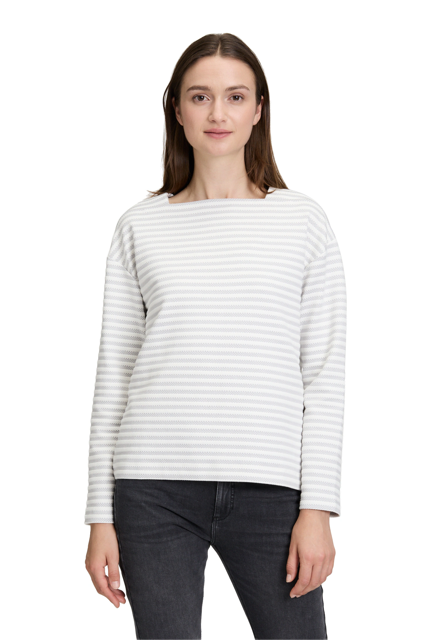 Betty&Co Sweatshirt "Betty & Co Damen Sweatshirt mit U-Boot-Ausschnitt" günstig online kaufen