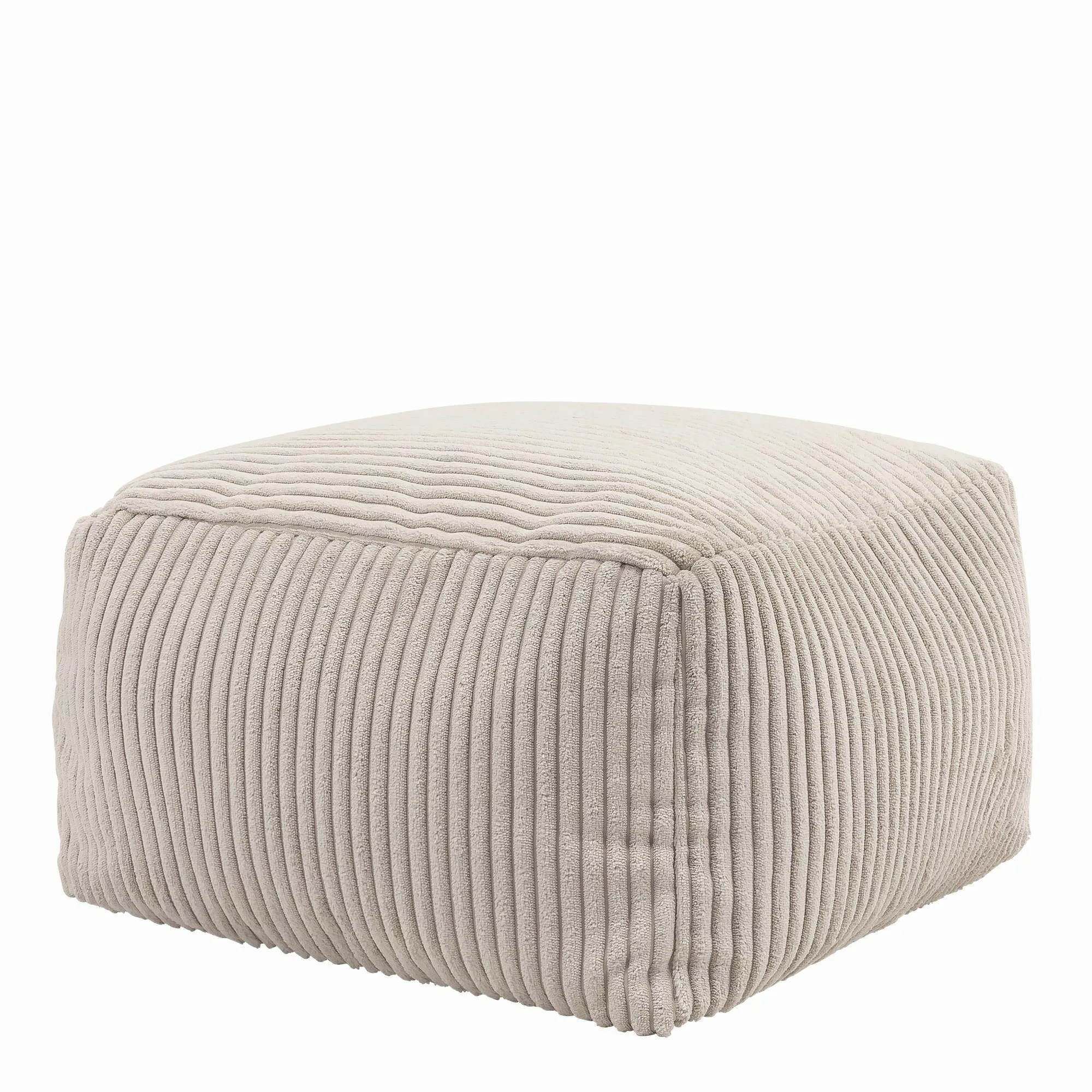 icon Pouf Sitzpouf aus Cord „Amara“ günstig online kaufen