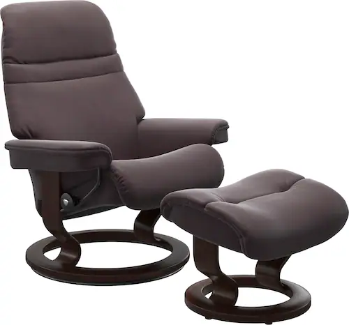 Stressless® Relaxsessel »Sunrise«, mit Classic Base, Größe S, Gestell Braun günstig online kaufen