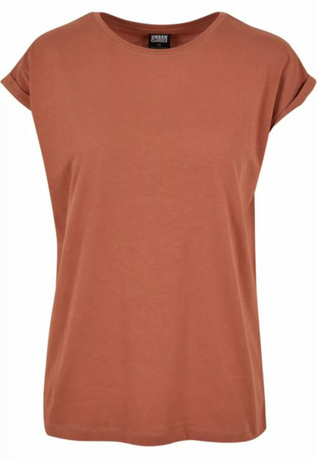 URBAN CLASSICS Kurzarmshirt Urban Classics Damen Ladies Extended Shoulder T günstig online kaufen