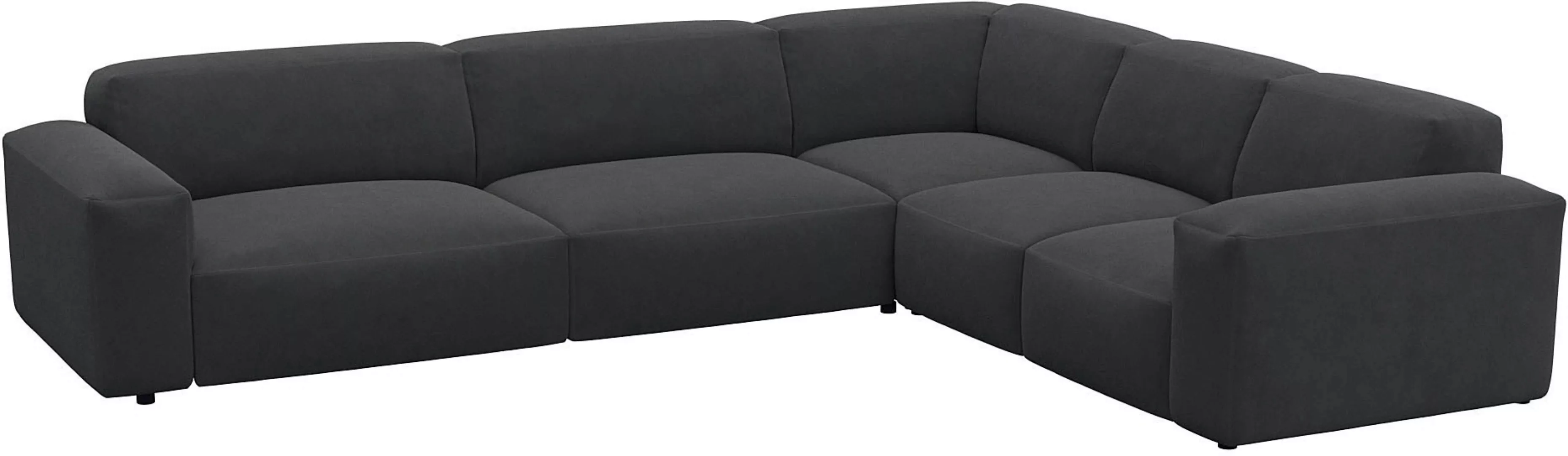 FLEXLUX Ecksofa »Lucera, super bequem durch hochwertigen Sitzaufbau mit Kal günstig online kaufen