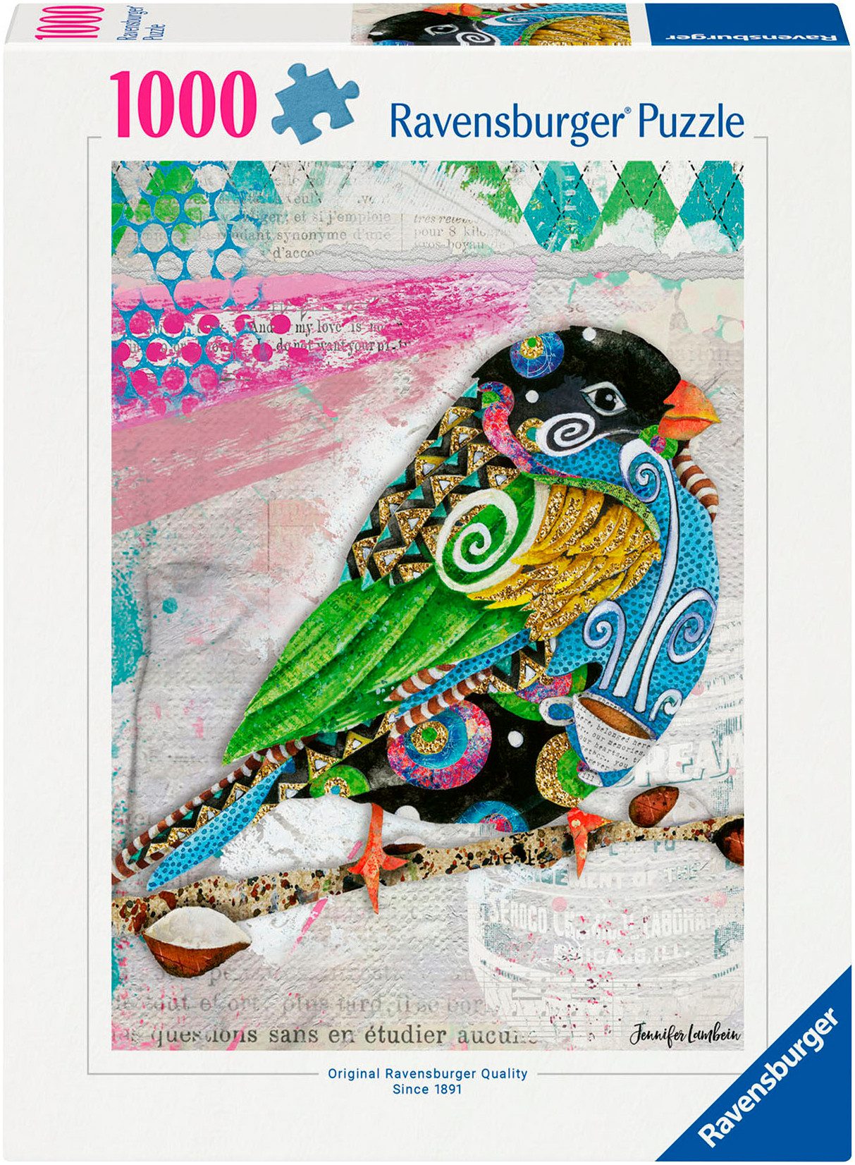 Ravensburger Puzzle Bunter Vogel, 1000 Puzzleteile, günstig online kaufen