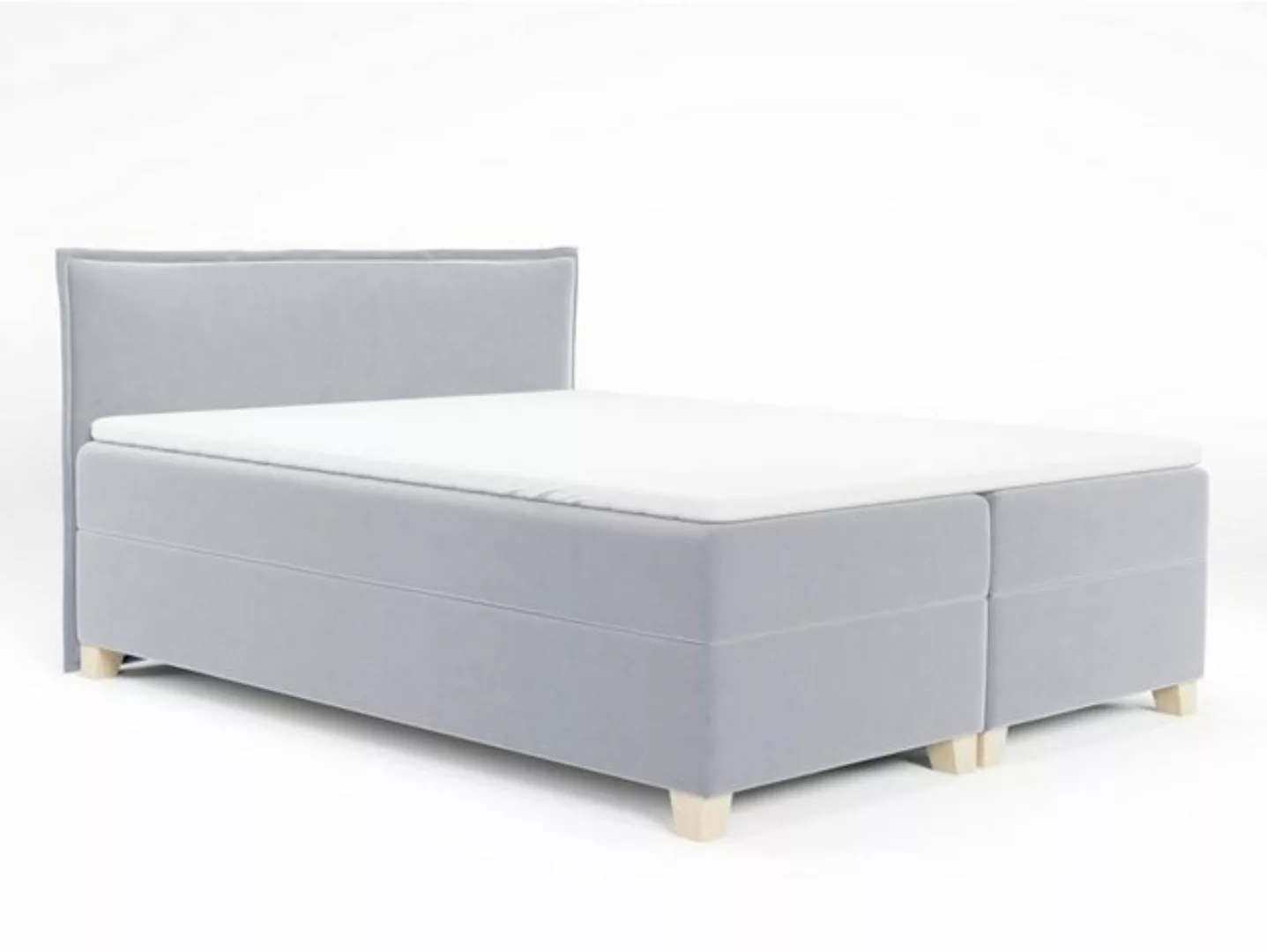 Sofnet Boxspringbett Fren (mit zwei Bettkasten, Bonell-Matratze und Topper) günstig online kaufen