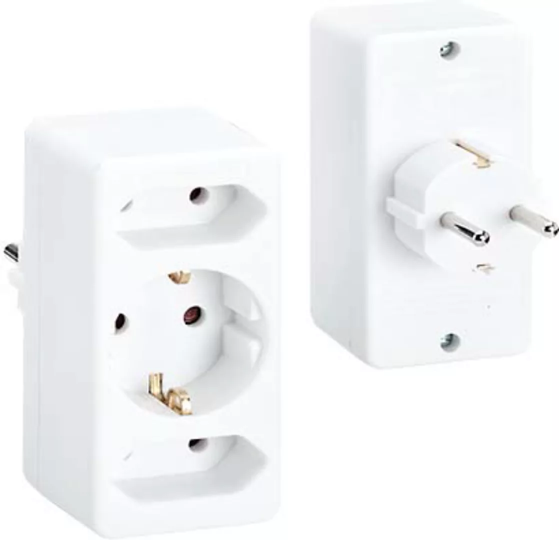 Bachmann Multistecker 2xEuro 1xCEE7/3,PVC 921.274 günstig online kaufen