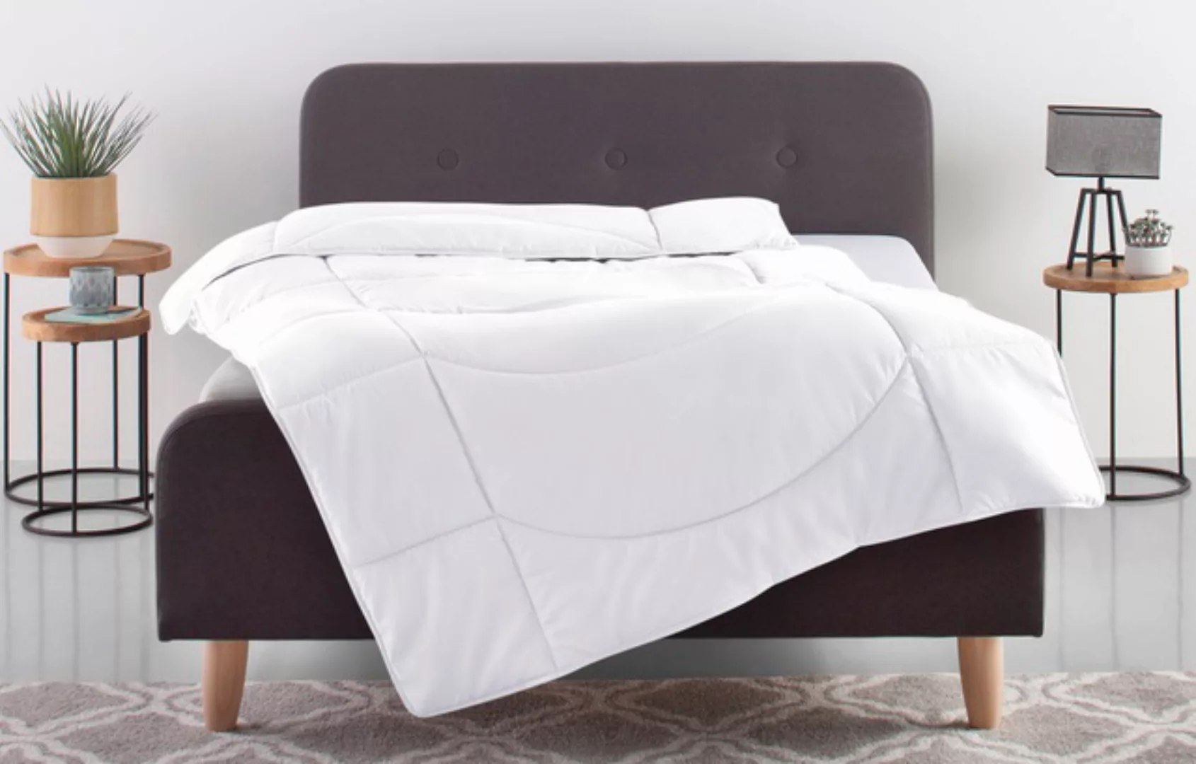 my home Microfaserbettdecke »Microlux, Bettdecke 135x200 cm, 155x220 cm, 20 günstig online kaufen