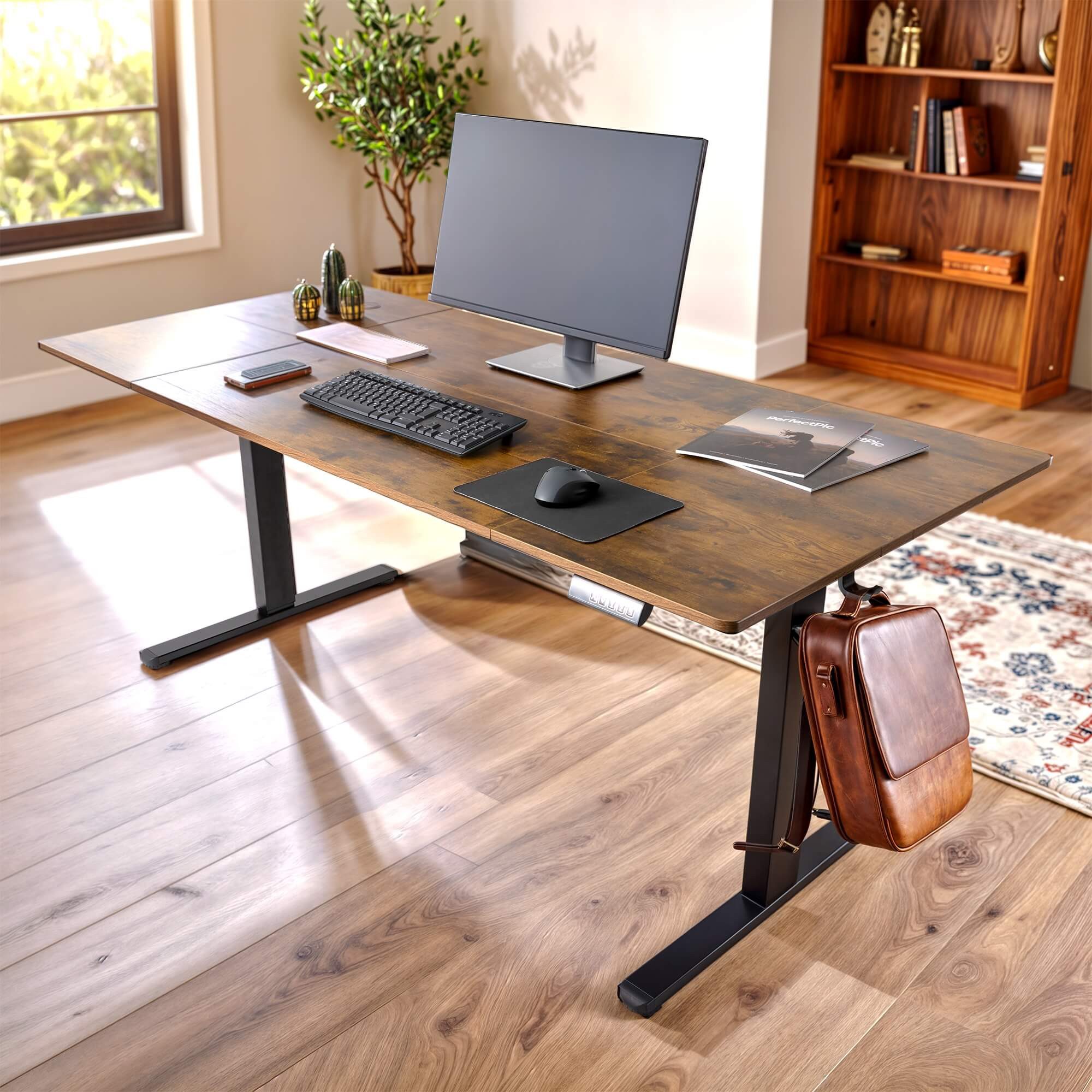 Arebos Schreibtisch Computer-Bürotisch 180 x 80 günstig online kaufen