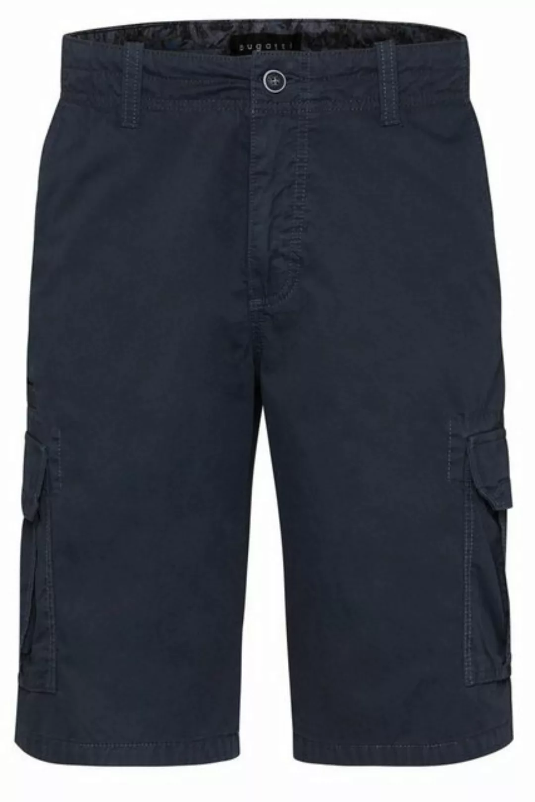 bugatti Stoffhose HERREN BERMUDA/SHORTS, marine günstig online kaufen