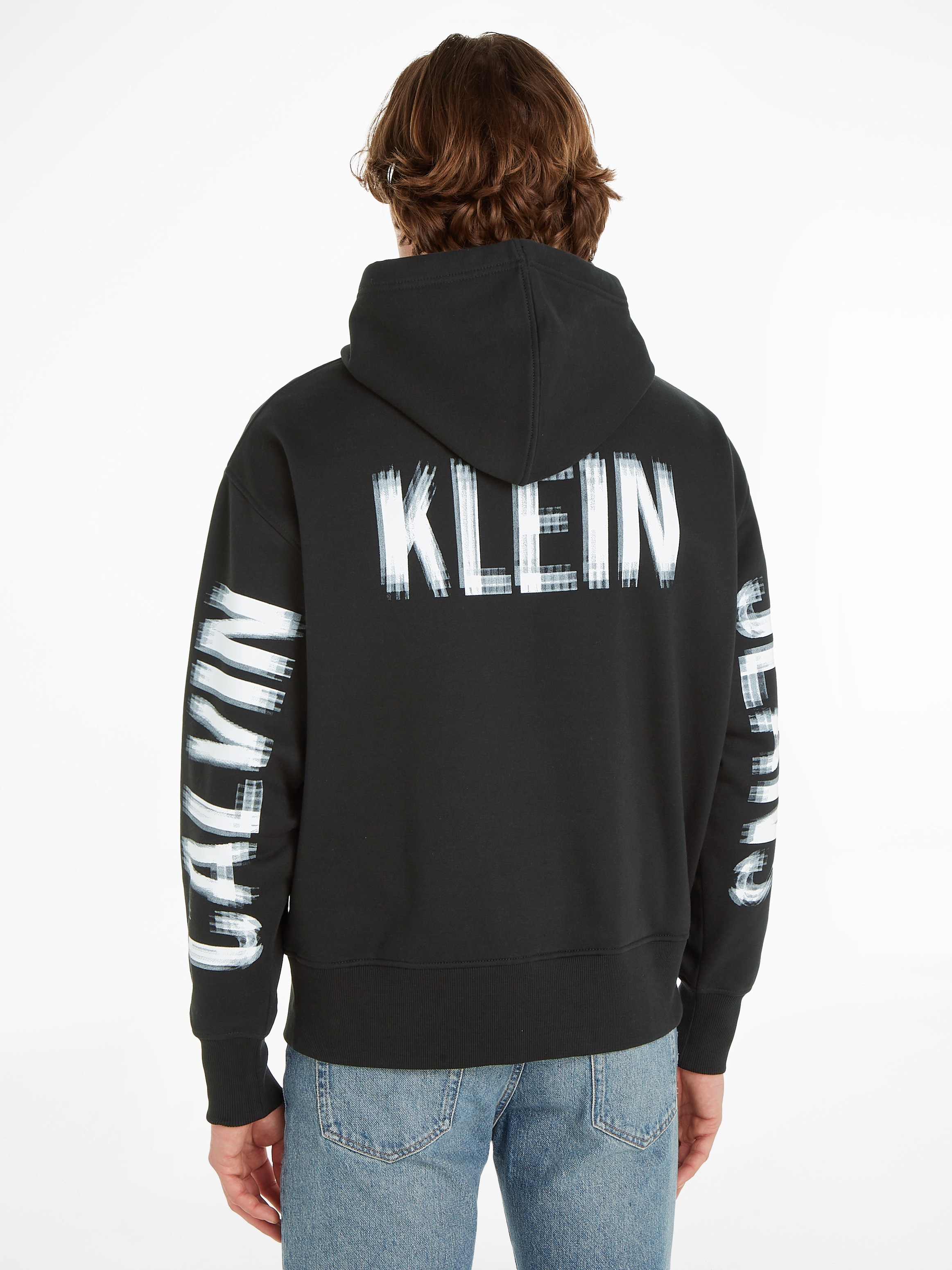 Calvin Klein Jeans Kapuzensweatshirt ILLUSION LOGO HOODIE günstig online kaufen