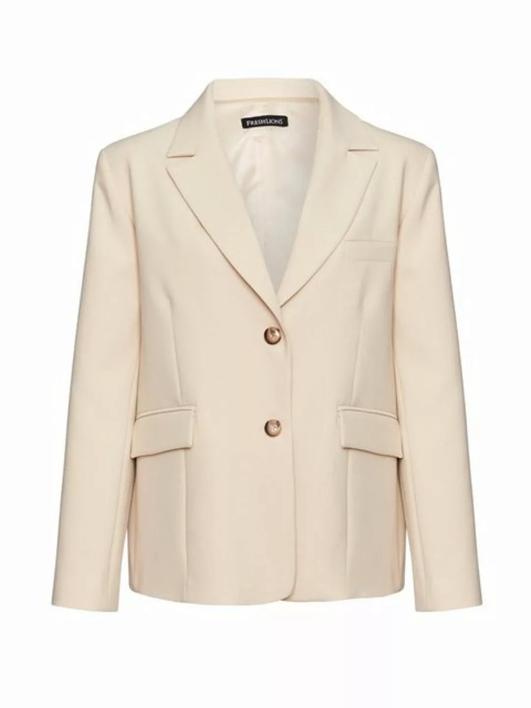 Freshlions Jackenblazer Oversize Blazer in beige - M/L Falten günstig online kaufen