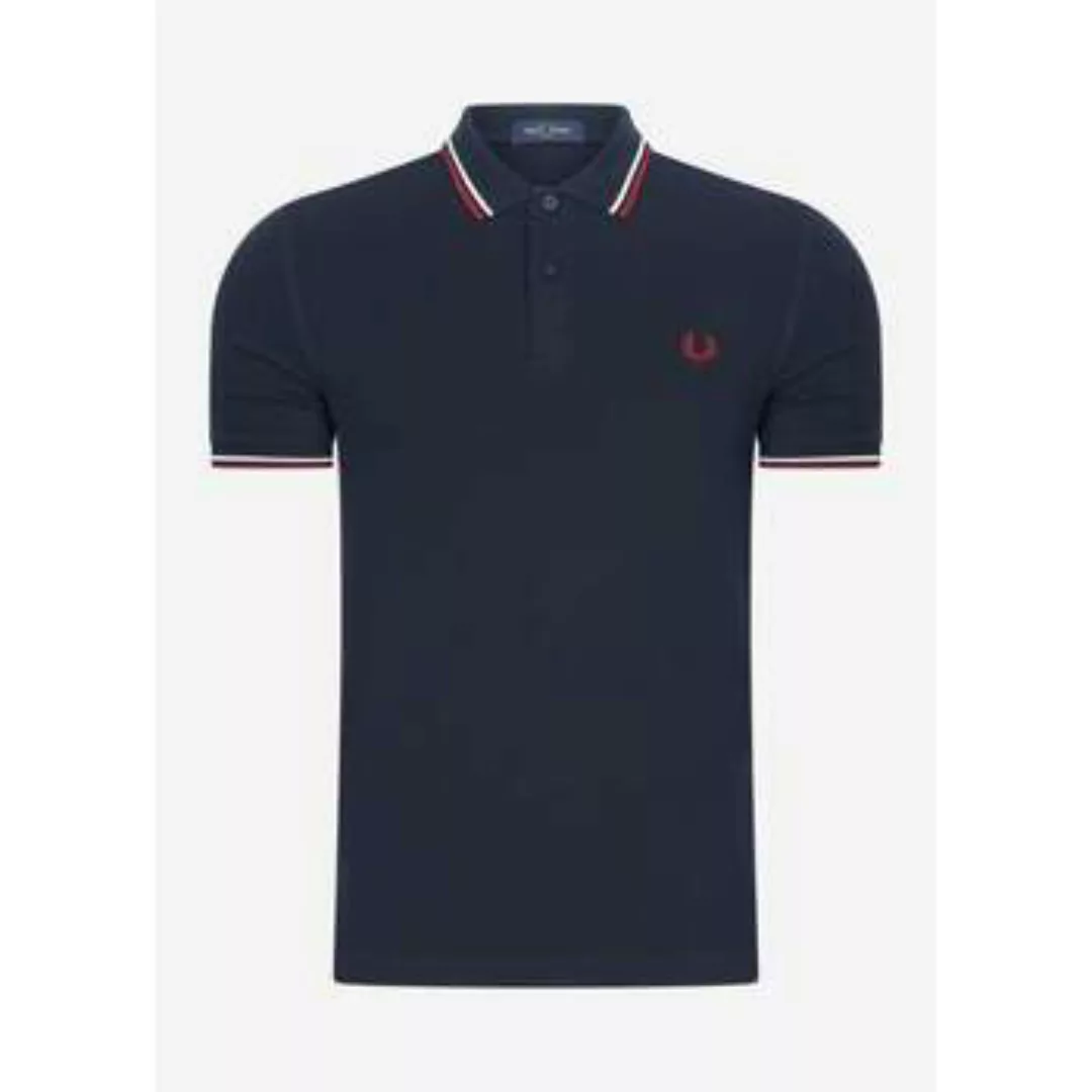 Fred Perry  T-Shirts & Poloshirts Twin tipped  shirt - navy snow white burn günstig online kaufen