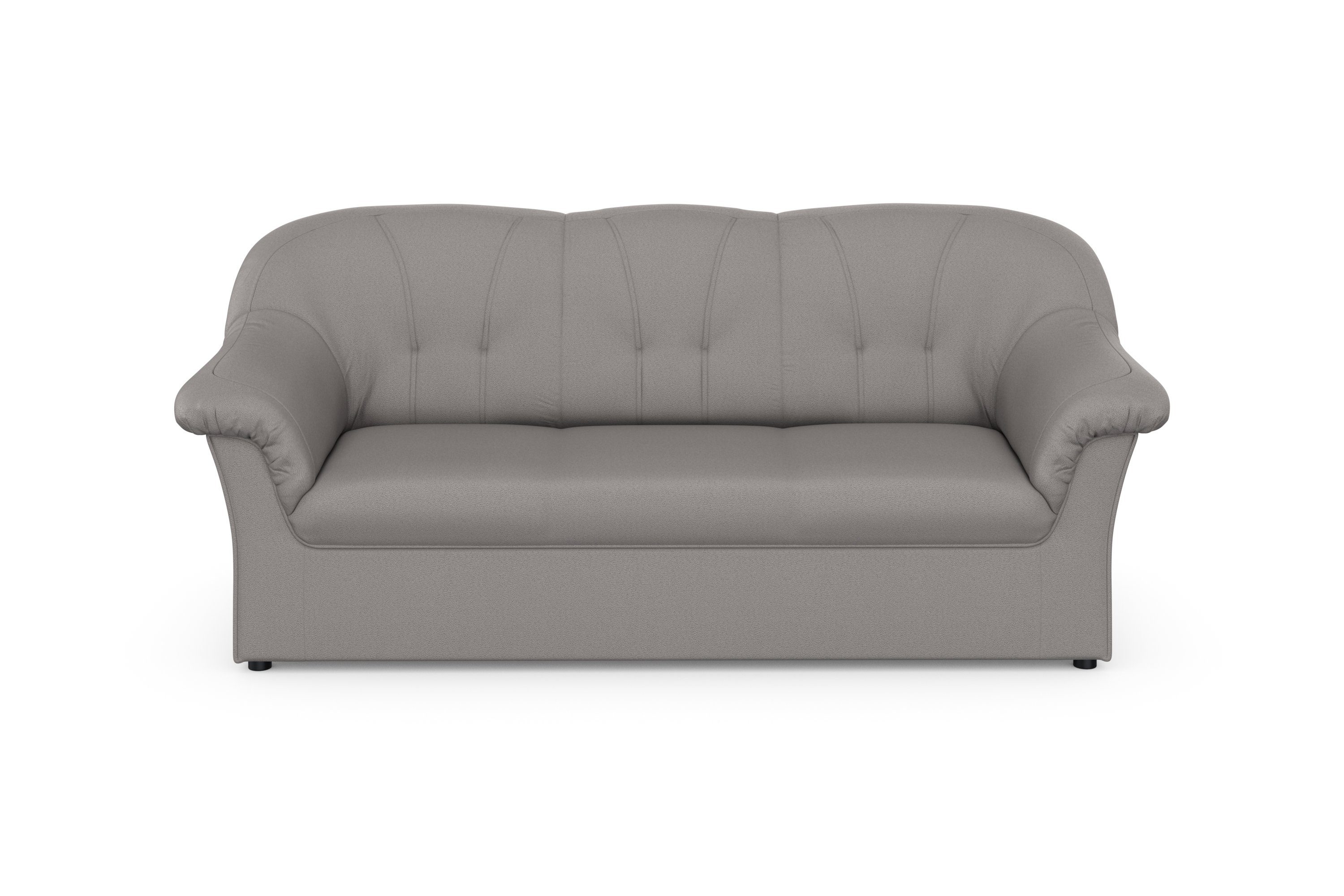 DOMO collection 3-Sitzer "Pegnitz für kleine Räume, Breite 185cm", zeitlos, günstig online kaufen