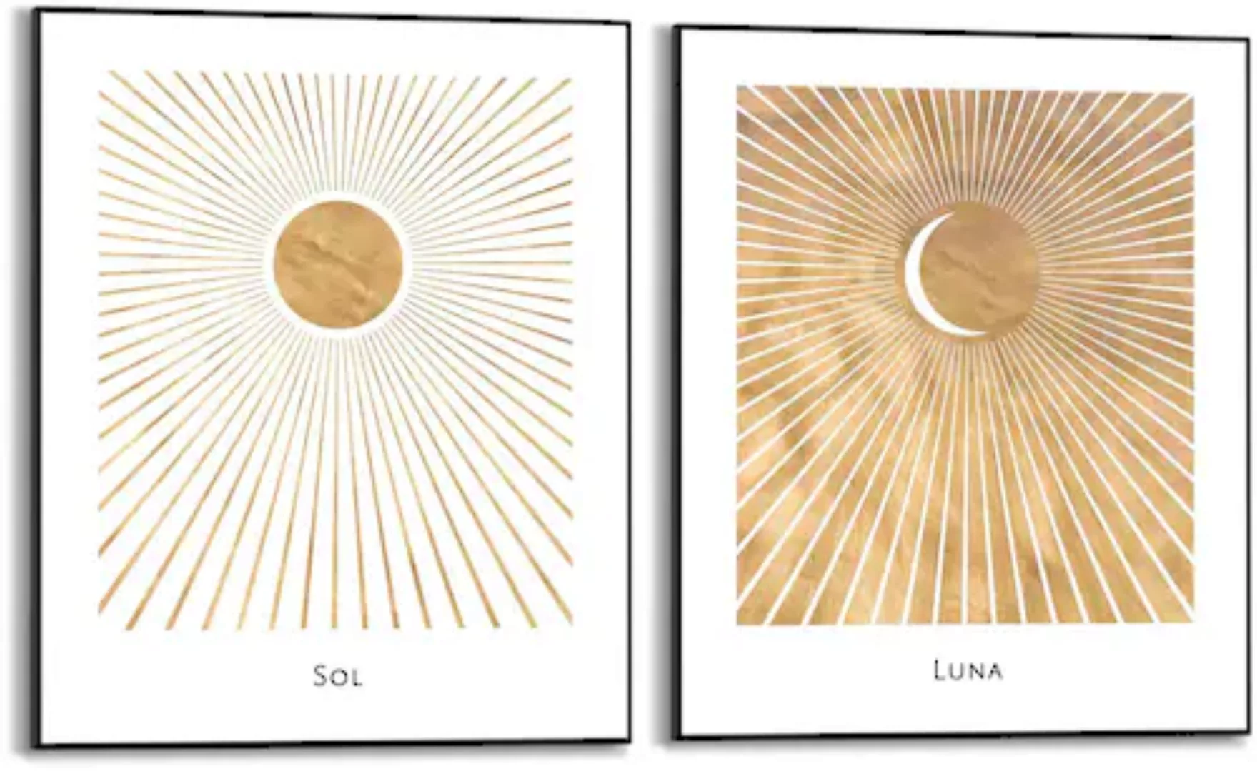 Reinders! Poster »Sonne und Mond« günstig online kaufen