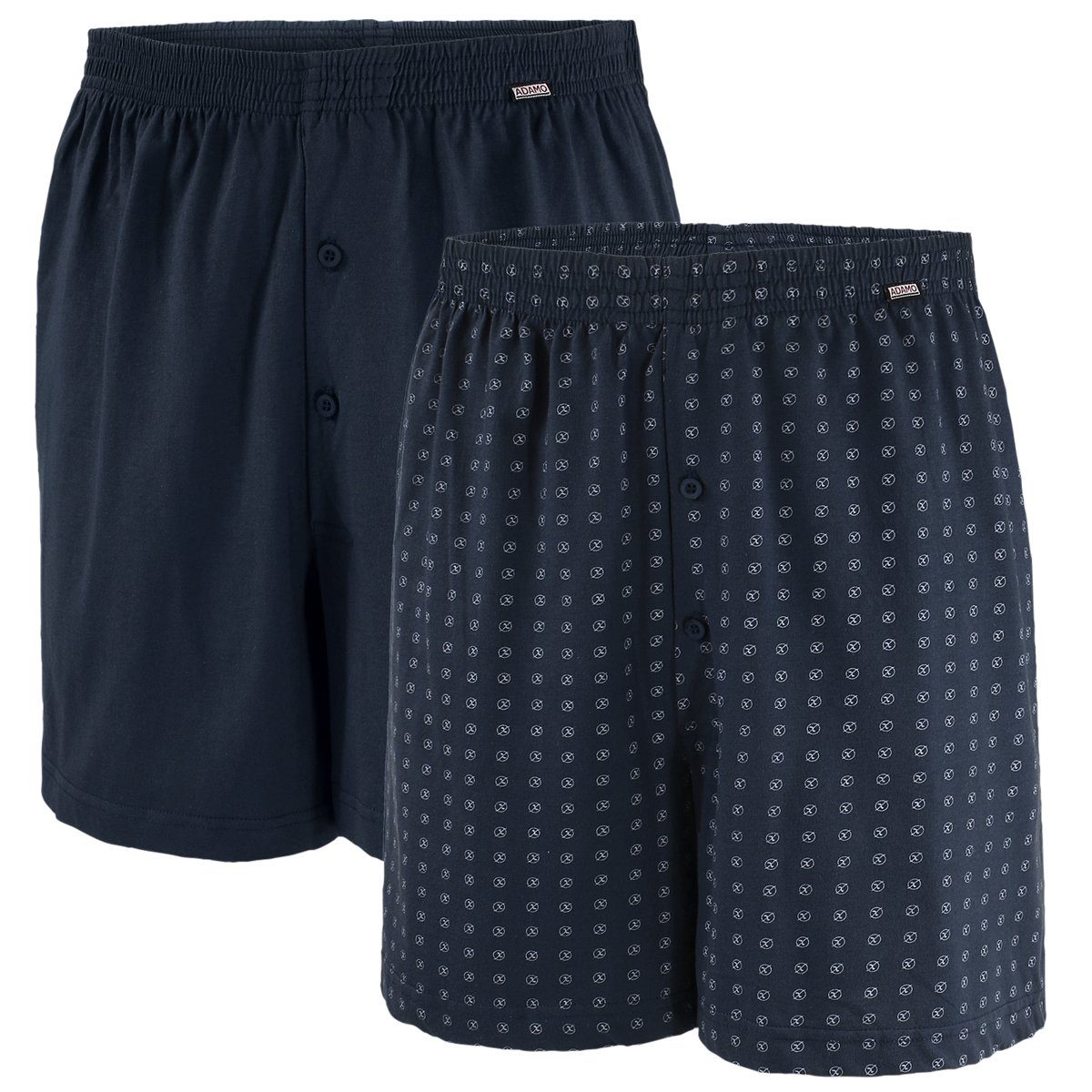 ADAMO Boxershorts Boxershorts Übergröße 2er Pack günstig online kaufen