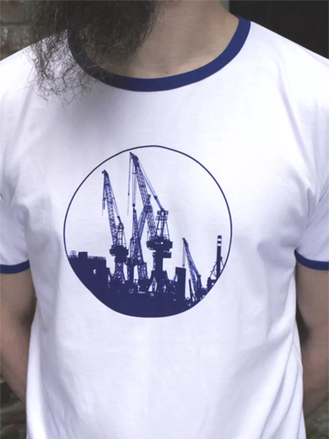 Kräne Weiss Royal Boy-shirt günstig online kaufen