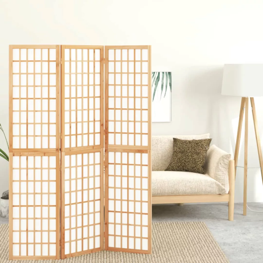 Vidaxl 3-tlg. Paravent Japanischer Stil Faltbar 120x170 Cm günstig online kaufen