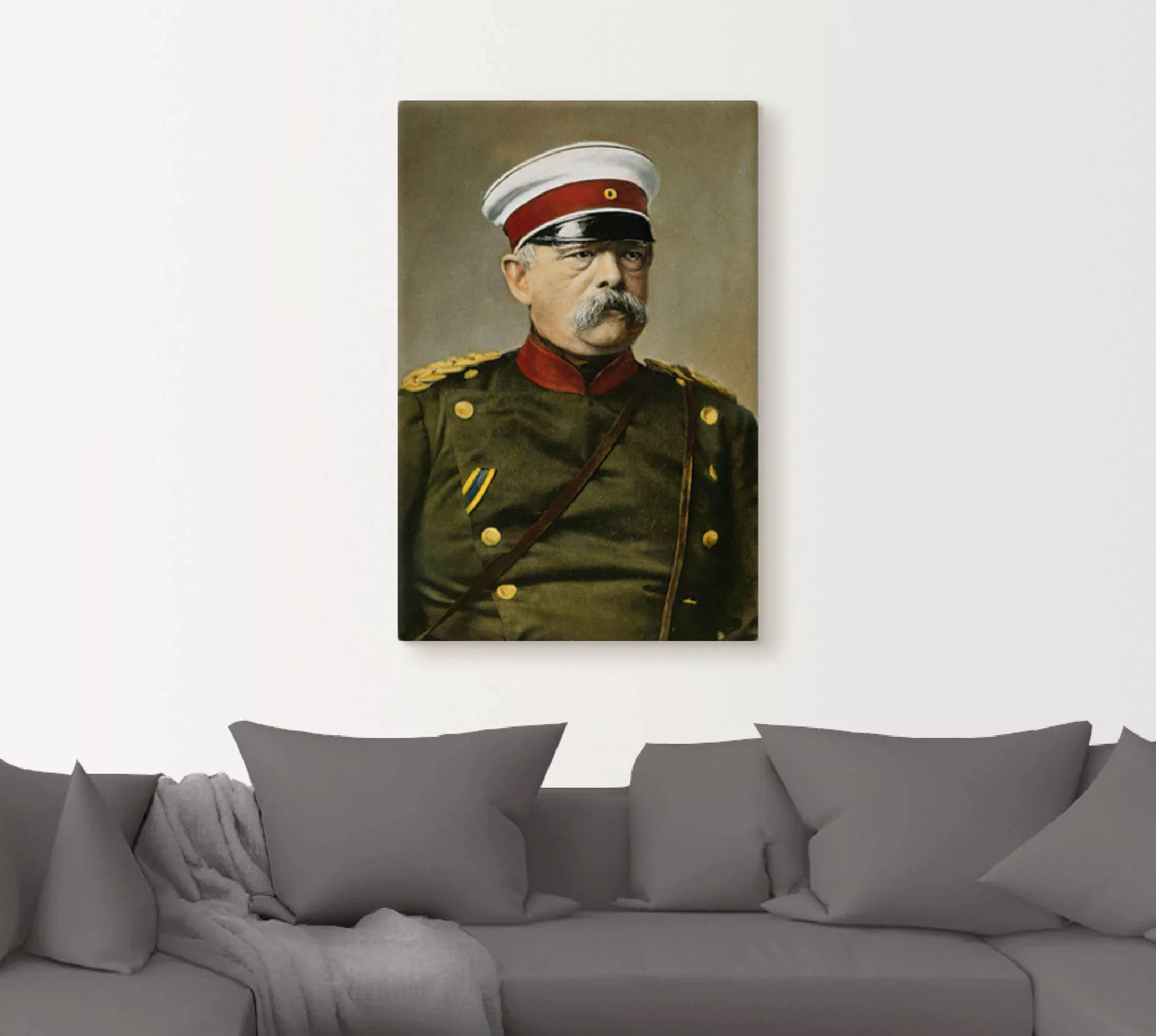 Artland Wandbild »Otto von Bismarck«, Menschen, (1 St.), als Leinwandbild, günstig online kaufen